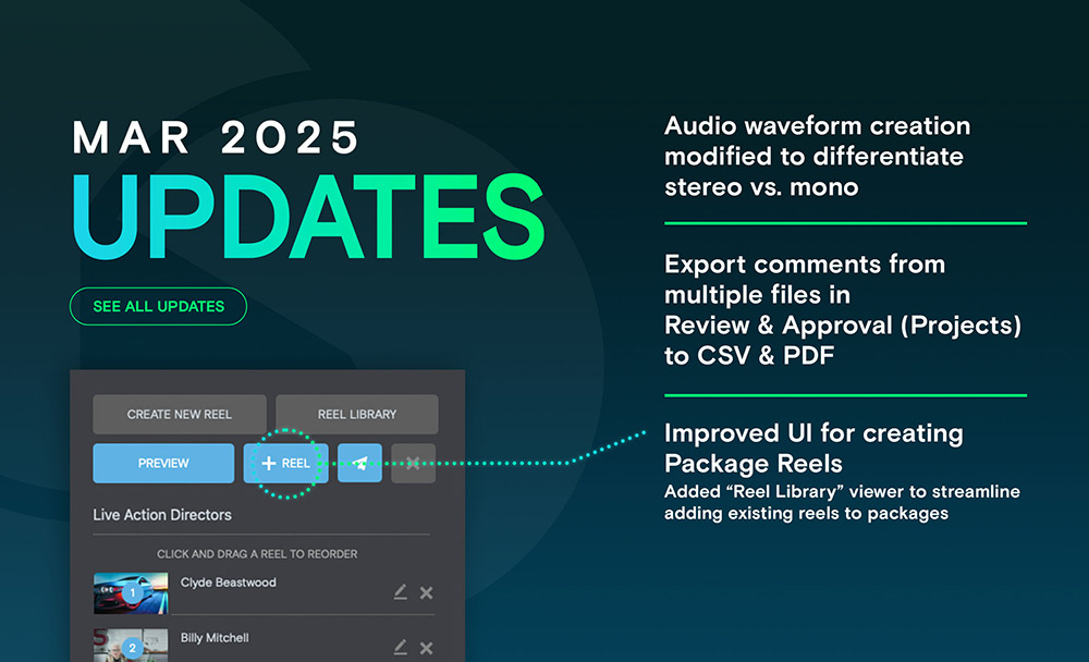 March 2025 Updates